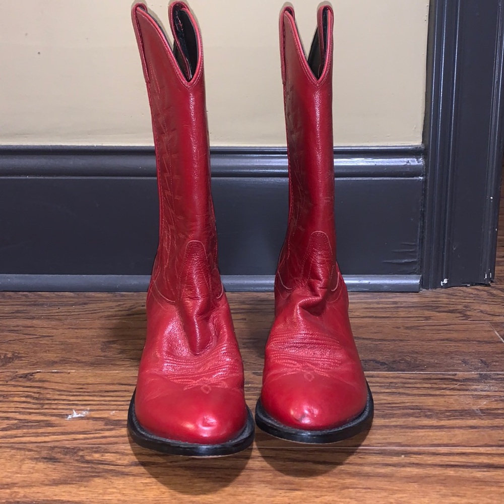 Red boots